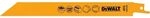 DeWalt BI-Metall Metalls&auml;bels&auml;gebl&auml;tter (Gesamtl&auml;nge: 203 mm, Zahnteilung:...