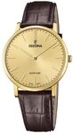Festina Swiss Made Herrenuhr Analog Leder Braun - Quarz - Saphirglas, Wasserdicht 5