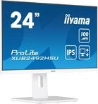 iiyama Prolite XUB2492HSU-W6 60,5cm 23,8" IPS LED-Monitor Full-HD 100Hz HDMI DP