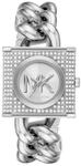 Michael Kors Chain Lock Uhr f&uuml;r Damen, Quarzwerk mit Edelstahl- oder Lederarmband,