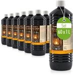 H&ouml;fer Chemie 60 x 1 L FLAMBIOL&reg; Lampen&ouml;l hochrein geeignet f&uuml;r &Ouml;l-Lampen