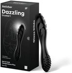 Satisfyer Dazzling Crystal 1 | 22 cm | G-Punkt-Dildo | Glasdildo | Borosilikatglas 