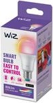 WiZ Smart LED Lampe, Color und Tunable White, E27-Sockel, 60W, 806 Lumen,...