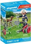 PLAYMOBIL Aktion 71467 Feuerwehr-Tierrettung ab 4 Jahren