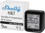 Shelly H&T Gen3 Schwarz | WLAN Smart Temperatur- und Feuchtigkeitssensor 