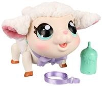 Little Live Pets Sch&auml;fchen Snowie: Interaktives Spielzeug-Lamm mit weichem
