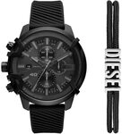 Diesel Herrenuhr Griffed Quarz/Chrono Uhrwerk 48 mm Geh&auml;usegr&ouml;&szlig;e mit einem