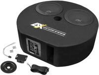 ESX DBX800A - 2 x 20cm (8") DUAL-AKTIV Bass f&uuml;r Reserverad-Mulde | Class-D Power mit