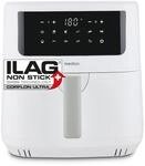 MEDION P10 XL Duo Hei&szlig;luftfritteuse (6,8 Liter XXL, Airfryer, 2.150 Watt, zwei
