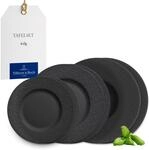 Villeroy & Boch &ndash; Manufacture Rock Teller-Set, 6 Tlg., Geschirr Set F&uuml;r 2