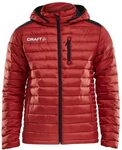 Craft Herren Steppjacke Isolate Jacket 1905983 Bright Red/Black XL XL Bright Red