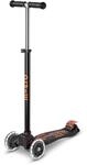 micro&trade; Maxi Deluxe LED Kickboard | Kickboard mit LED-Vorderrollen | Lenker
