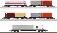 M&auml;rklin 82664 Z 5er-Set Wagen Container-Transport, MHI