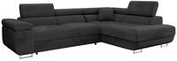 Mirjan24 Ecksofa Torezio mit Bettkasten, Einstellbare Kopfst&uuml;tzen, Sofa mit