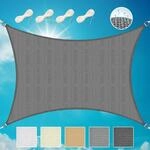 Sol Royal Sonnensegel rechteckig 2x3m Wasserdurchl&auml;ssig HDPE Atmungsaktiver Balkon