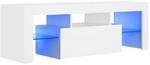 vidaXL TV Schrank mit LED-Leuchten Lowboard Fernsehschrank Fernsehtisch...
