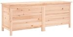 vidaXL Gartentruhe, Gartenbox mit Stauraum, Auflagenbox mit Boden aus Latten,