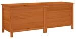 vidaXL Gartentruhe, Gartenbox mit Stauraum, Auflagenbox mit Boden aus Latten,