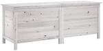 vidaXL Gartentruhe, Gartenbox mit Stauraum, Auflagenbox mit Boden aus Latten,