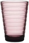 Iittala Glas Set 2-teiliger Aino Aalto aus Glas, in der Farbe Violett, Gr&ouml;&szlig;e: