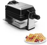 KRUPS Doppelwaffeleisen Professional, drehbares Waffeleisen f&uuml;r 2 belgische Waffeln,