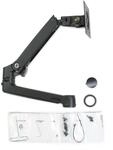 Ergotron Zusatzarm inkl. Ringsatz f&uuml;r LX Monitor Arm in Schwarz, 98-130-224