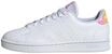 adidas Advantage SportschuheDamen, Cloud White/Cloud White/Clear Pink, 36 2/3 EU