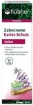 H&uuml;bner Zahncreme Karies-Schutz, Salbei, 50ml