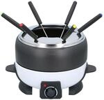 Cuisinier Deluxe Elektrisches Fondue Set 800W &ndash; Elektrische Pfanne 2L f&uuml;r 6