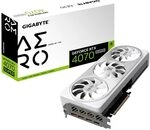 Gigabyte GeForce RTX 4070 SUPER AERO OC Grafikkarte - 2565MHz Core, 12GB GDDR6X