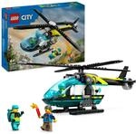 LEGO City Rettungshubschrauber, Hubschrauber-Spielzeug f&uuml;r Kinder, Helikopter...