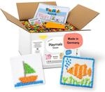Playmais Eduline Mosaic | 12000 Teile | Bastelset | nat&uuml;rliches Spielzeug | inkl. 6