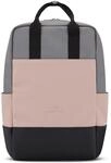 Johnny Urban Rucksack Damen Rosa Grau - Hailey - Backpack f&uuml;r Frauen - Eleganter