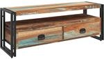 TV-Schrank Fernsehtisch Fernsehschrank HiFi Lowboard Massivholz Vintage Antik