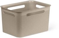 Rotho Brisen gro&szlig;e Aufbewahrungsbox 16l mit 4 Griffen, Kunststoff (PP) BPA-frei,