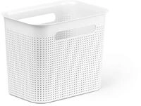 Rotho Brisen schmale Aufbewahrungsbox 7l mit 2 Griffen, Kunststoff (PP) BPA-frei,