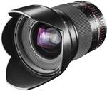 Samyang 24/1,4 Objektiv DSLR Canon EF manueller Fokus Fotoobjektiv,
