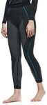Dainese Dry Pants Lady, Motorrad Unterhose Atmungsaktiv, Damen, Schwarz/Blau, M