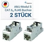 Teleg&auml;rtner AMJ-S Modul Cat.6A T568B geschirmt