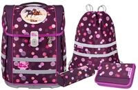 McNeill Schulranzen-Set PERFECTO, 5tlg. - Kollektion 2024 (RUBY)