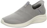 Skechers Herren Ultra Flex 3.0 Smooth Step sneakers,sports shoes, Grey Knit Trim, 40