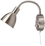 Lindby Wandleuchte, Wandlampe Innen 'Amrei' dimmbar (Modern) in Alu aus Metall u.a.