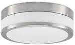 Lindby Glas Deckenlampe Badezimmerlampe &Oslash; 28 cm, Schutzart IP44 Badlampe 2x E27 max.