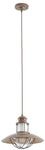 Lindby Pendelleuchte Louisanne (Maritim) in Braun aus Metall (1 flammig, E27) -