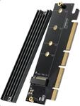 UGREEN M.2 NVMe SSD f&uuml;r PCIE x4 x8 x16 PCIE 4.0 64Gbps Adapter Key M Key B, 4