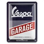 Nostalgic-Art Retro Blechschild, 15 x 20 cm, Vespa &ndash; Garage &ndash; Geschenk-Idee f&uuml;r