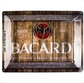 Nostalgic-Art 23289 Retro Blechschild BACARDI &ndash; Wood Barrel Logo &ndash; Geschenk-Idee