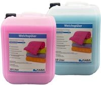FABA Weichsp&uuml;ler blau/rose, 2x10 Liter f&uuml;r weiche W&auml;sche mit angenehm...