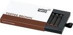 MONTBLANC Tintenpatronen Toffee Brown 105189 &ndash; Hochwertige Tinte f&uuml;r