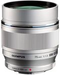 Olympus M.Zuiko Digital ED 75mm F1.8 Objektiv, lichtstarke Festbrennweite, geeignet